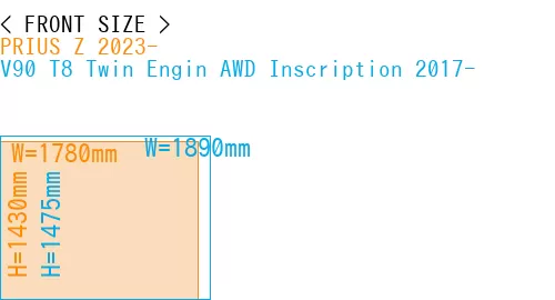 #PRIUS Z 2023- + V90 T8 Twin Engin AWD Inscription 2017-